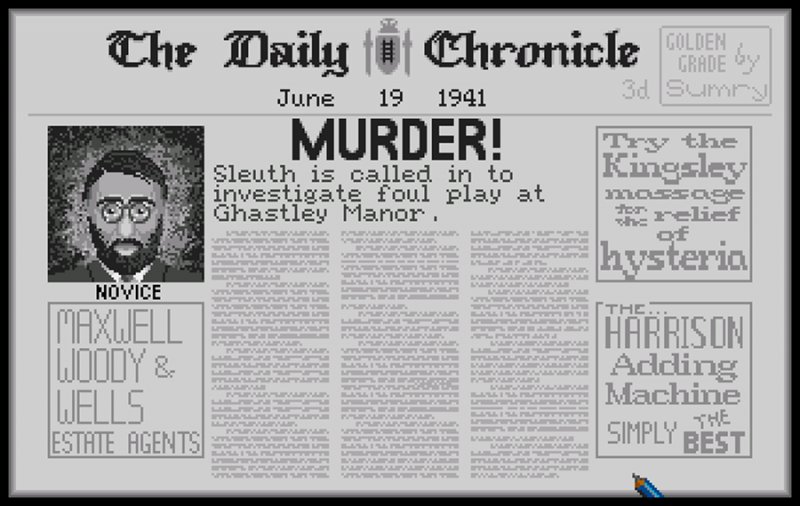 Murder 1990 detective game online game