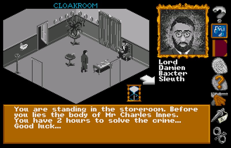 Murder 1990 detective game game like