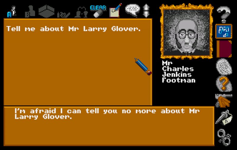 Murder 1990 detective game game like