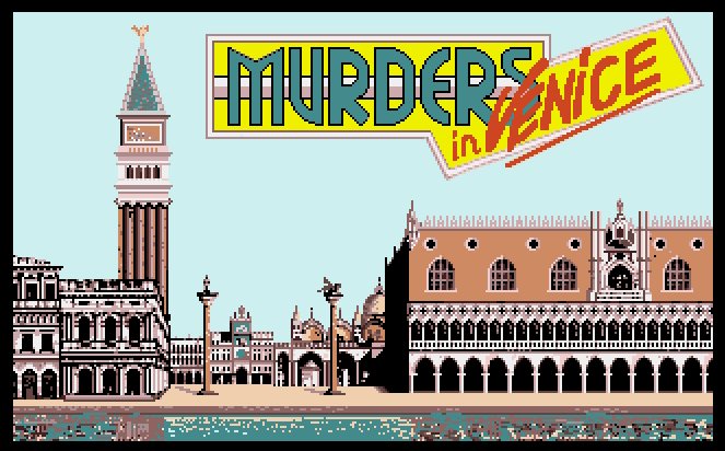 Murders in Venice 1989 detective game review