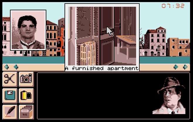 Murders in Venice 1989 detective game game like