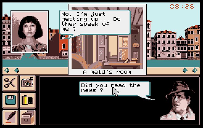 Murders in Venice 1989 detective game inspired game