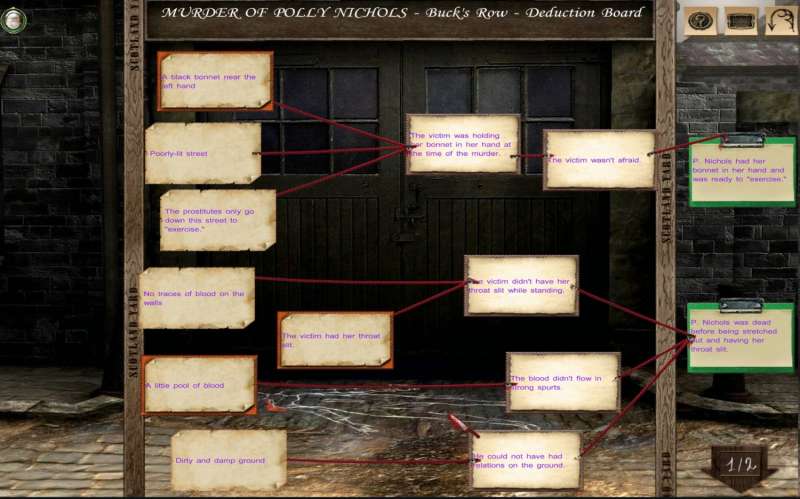 Sherlock Holmes versus Jack the Ripper 2009 detective game free online game