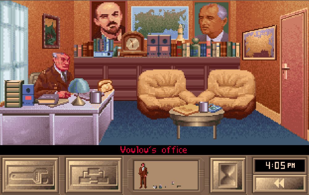 KGB 1992 detective game game adaptation