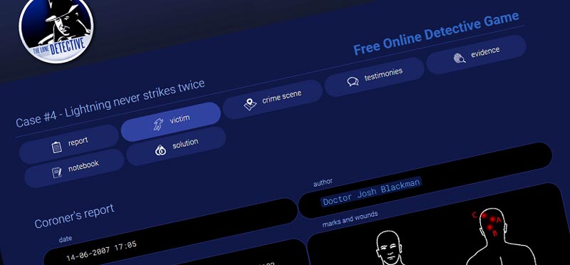 free online detective game